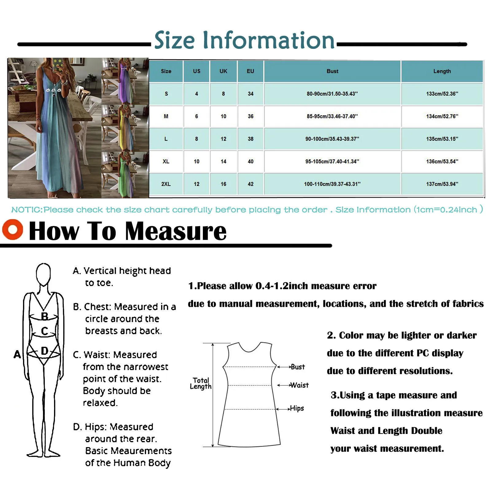 Women Sling Dress Fashion Casual Sleeveless Camisole V-neck Print Maxi Tank Long Dress Loose Dress
Women Sling Dress Fashion Casual Sleeveless Camisole V-neck Print Maxi Tank Long Dress Loose Dress