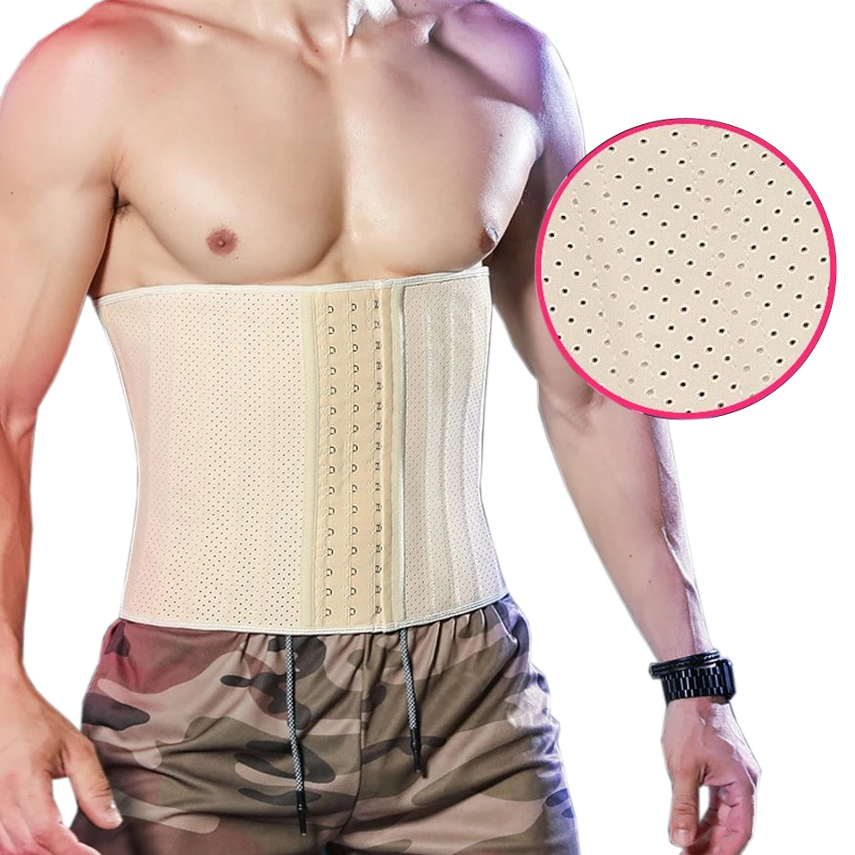6XL Super Spring Breathable Mesh Men Corset Fat Burning Body Slimming Tummy Stomach Belly Sweat Waist Trimmer Weight Loss Belt
6XL Super Spring Breathable Mesh Men Corset Fat Burning Body Slimming Tummy Stomach Belly Sweat Waist Trimmer Weight Loss Belt