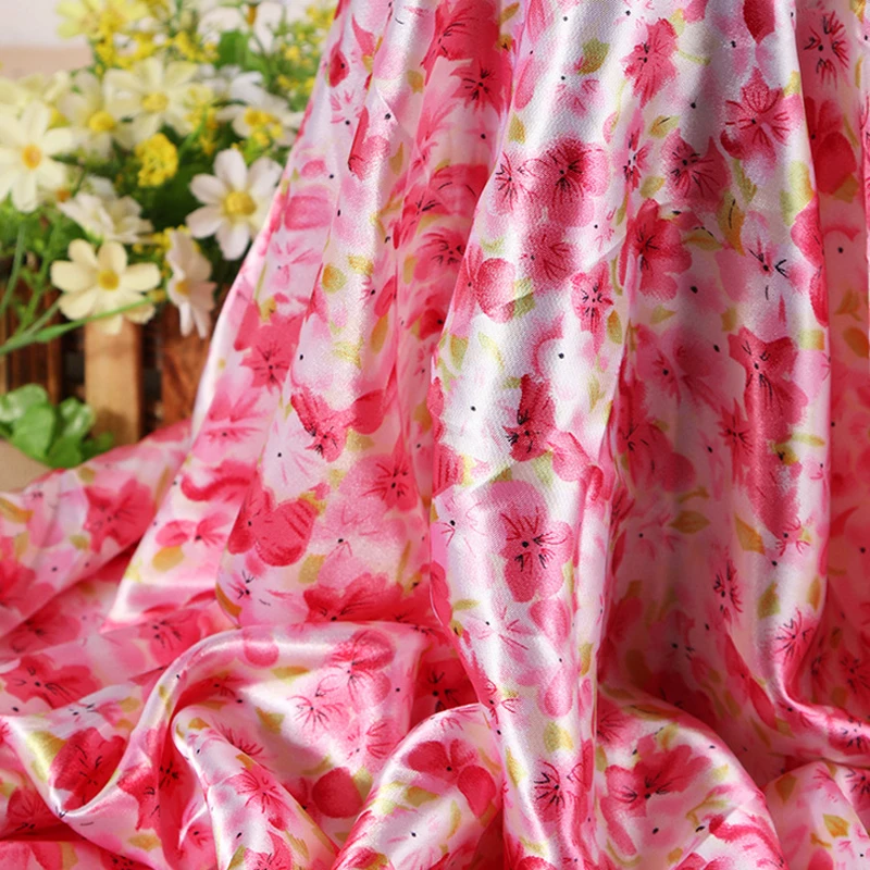 100cm*148cm Soft Polyester Satin Fabric Elegant Floral Silky Charmeuse Polyester Lining
100cm*148cm Soft Polyester Satin Fabric Elegant Floral Silky Charmeuse Polyester Lining
