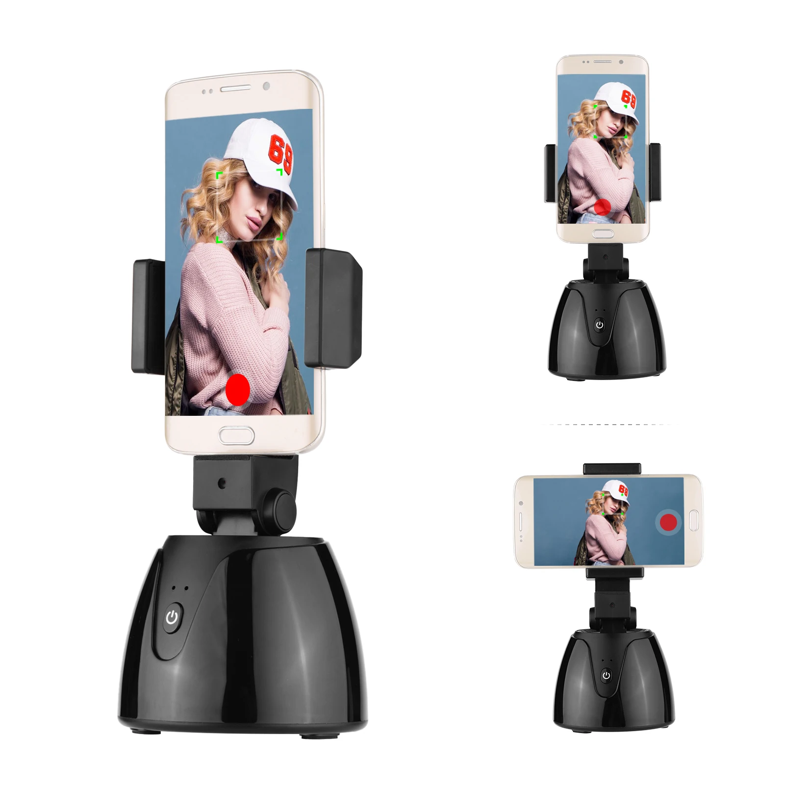 Smartphone Smart Tracking Selfie Stick Holder Lens Object Tracking Face Tracking Phone Holder 1/4 Thread for Vlog Video Making
Smartphone Smart Tracking Selfie Stick Holder Lens Object Tracking Face Tracking Phone Holder 1/4 Thread for Vlog Video Making