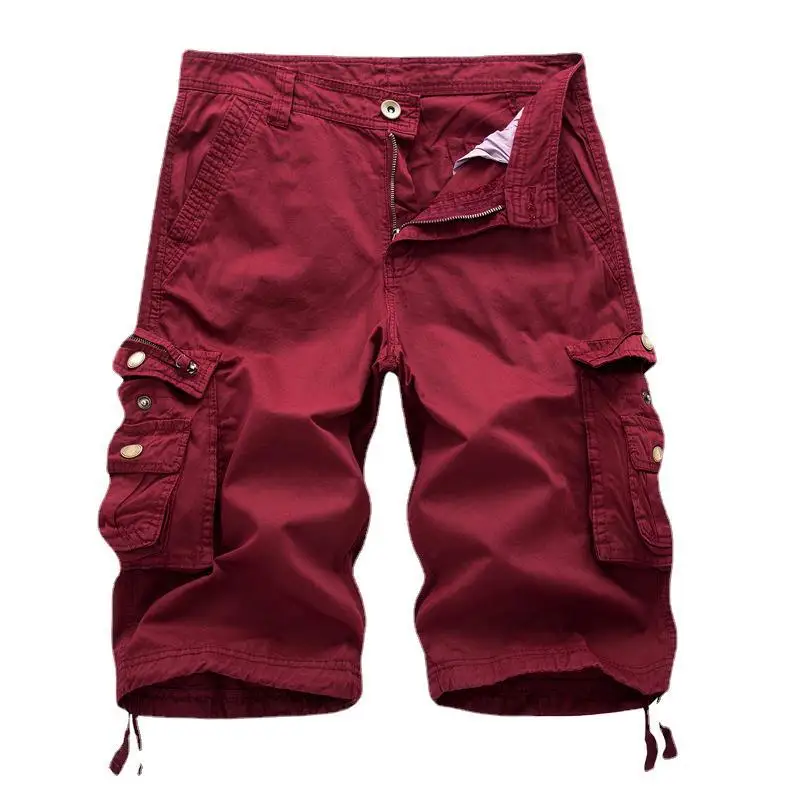 2021 New Summer Wear European and American Loose Casual Working Pants Fifth Pants Multi-Pocket Solid Color Shorts Men
2021 New Summer Wear European and American Loose Casual Working Pants Fifth Pants Multi-Pocket Solid Color Shorts Men