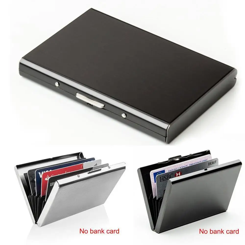 Anti-Scan RFID 1 PC Aluminum Metal Credit Card Holder Business Wallet Card Case Blocking Case Holder Protection Slim B6J5
Anti-Scan RFID 1 PC Aluminum Metal Credit Card Holder Business Wallet Card Case Blocking Case Holder Protection Slim B6J5