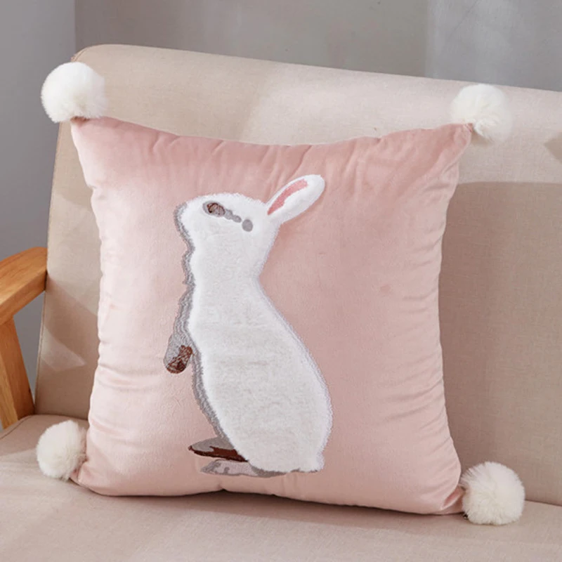 Pure color Square cotton pillow Bolster/Bolster (including core) Animal style Lace pillow case Polypropylene cotton pillow core
Pure color Square cotton pillow Bolster/Bolster (including core) Animal style Lace pillow case Polypropylene cotton pillow core