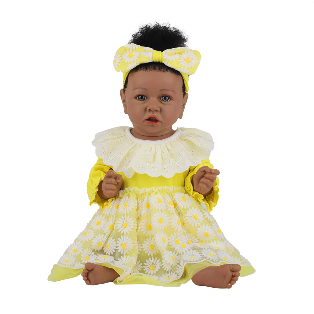 23inch 58CM Silcone Reborn Doll With Crooked Mouth Cloth Body Heart Bedtime Boy Gift Bebe Toys For Kids
23inch 58CM Silcone Reborn Doll With Crooked Mouth Cloth Body Heart Bedtime Boy Gift Bebe Toys For Kids