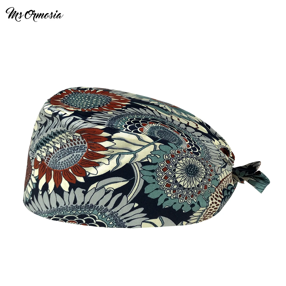 Высокое качество Мультфильм абстрактный Подсолнух цветочный принт scrub cap здоровье тестирование Institute cap встроенный пот полотенце скраб шляп...
Высокое качество Мультфильм абстрактный Подсолнух цветочный принт scrub cap здоровье тестирование Institute cap встроенный пот полотенце скраб шляп...