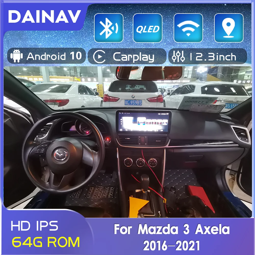 12.3 inch Android Car Radio For Mazda 3 Axela CX-4 2016-2021 Multimedia Player GPS Navigation Stereo Tape Recorder Head Unit
12.3 inch Android Car Radio For Mazda 3 Axela CX-4 2016-2021 Multimedia Player GPS Navigation Stereo Tape Recorder Head Unit