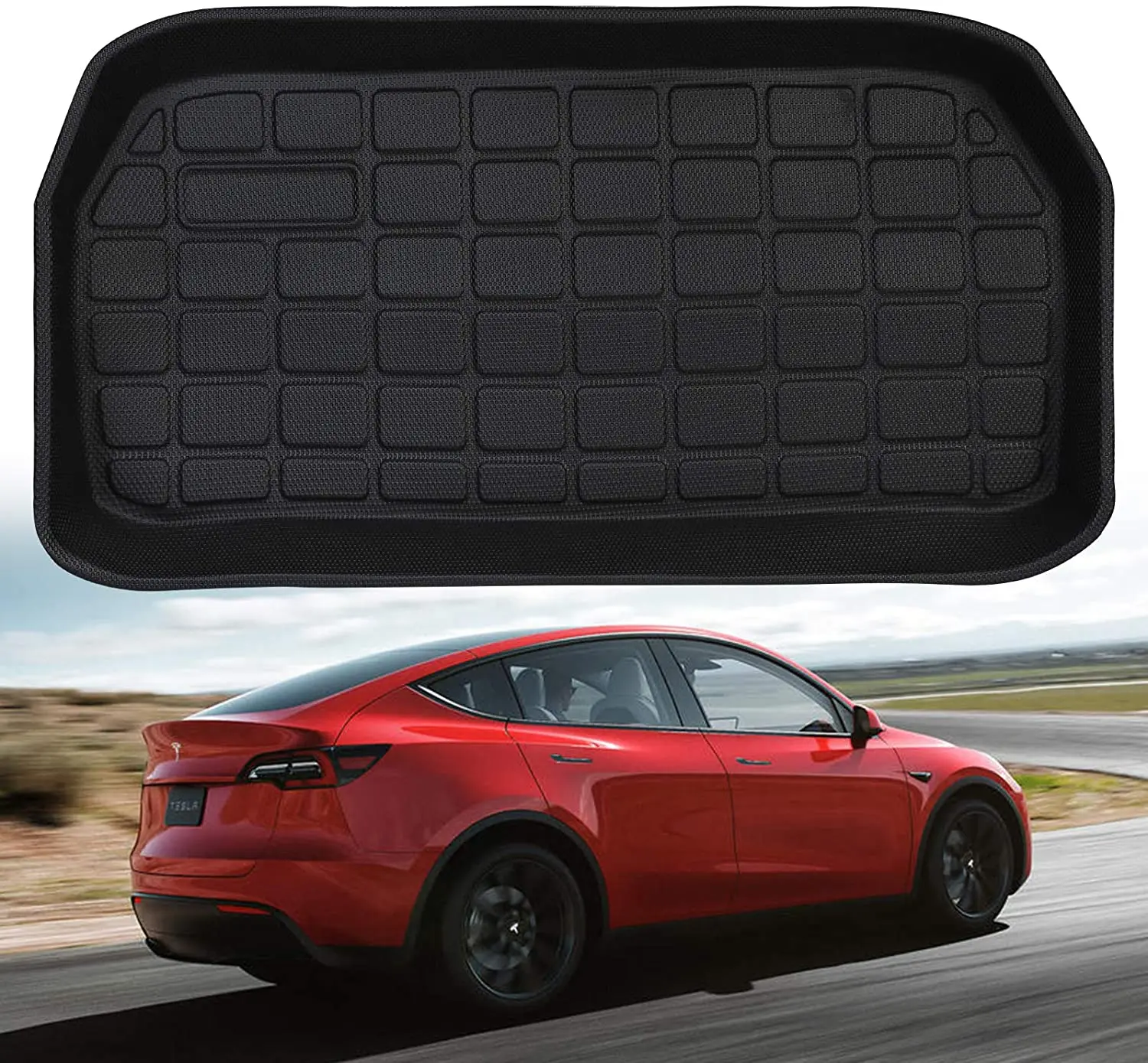 For Tesla Model Y 3D Front Trunk Mat Cargo Liner 2020-2021
For Tesla Model Y 3D Front Trunk Mat Cargo Liner 2020-2021
