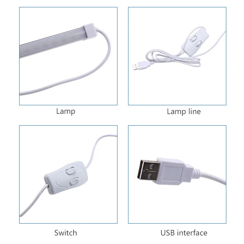 35cm Portable USB LED Strip Light Mini Book Light Closet Kitchen Bedroom Wall Lamp Dimmable Wire Controlled Switch Night Light
35cm Portable USB LED Strip Light Mini Book Light Closet Kitchen Bedroom Wall Lamp Dimmable Wire Controlled Switch Night Light
