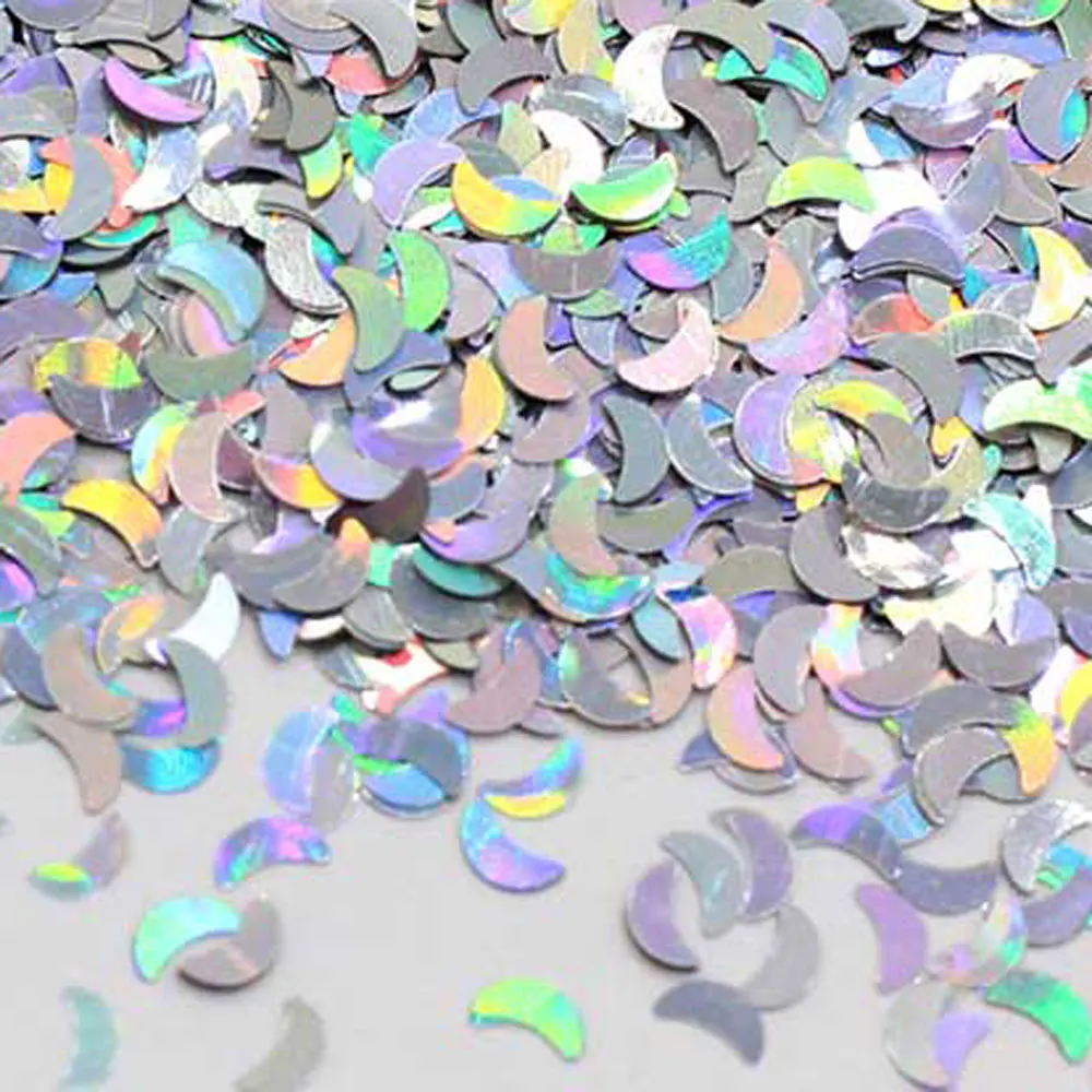 Ultra-thin 3D Nail Sequins Moon Laser Glitter Loose Sequin For Nail Art Decoration Body Art Painting DIY Decor
Ultra-thin 3D Nail Sequins Moon Laser Glitter Loose Sequin For Nail Art Decoration Body Art Painting DIY Decor