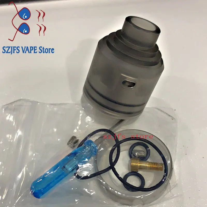 Taifun BTD RDA Top airflow intake adjustable Single coil 22mm rda atomizer 316ss E Cigarette Vaporizer atomizer tank with bf
Taifun BTD RDA Top airflow intake adjustable Single coil 22mm rda atomizer 316ss E Cigarette Vaporizer atomizer tank with bf