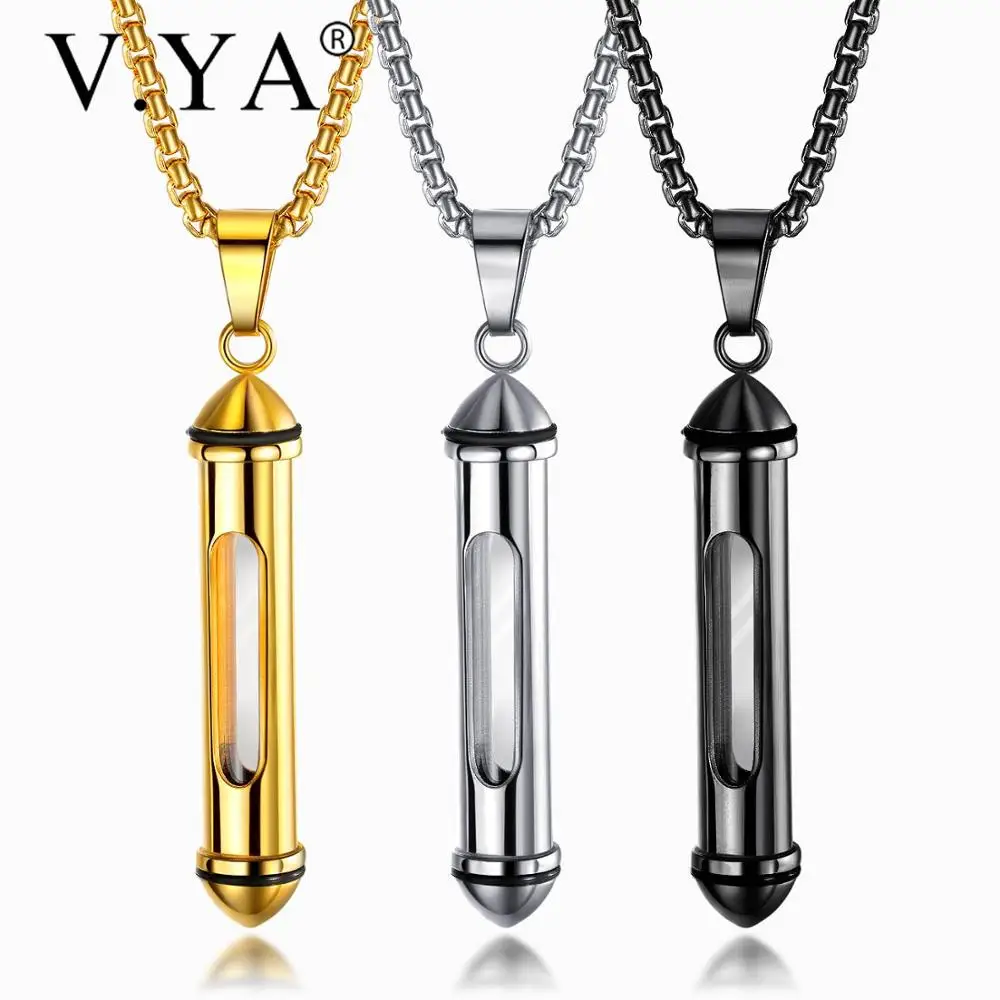 V.YA Simple Stainless Steel Necklace For Men Openable Titanium Steel Customized Necklaces Engraved Name Jewelry Accessories
V.YA Simple Stainless Steel Necklace For Men Openable Titanium Steel Customized Necklaces Engraved Name Jewelry Accessories
