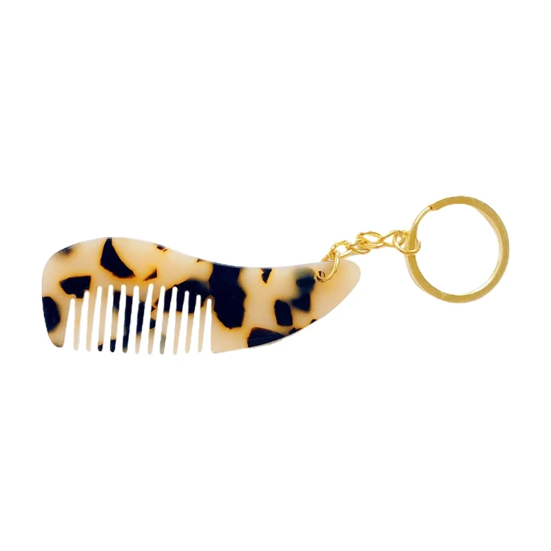 Creative Acetate Mini Hair Comb Portable Keychain Lovely Leopard Print Hairbrush Hairdressing Tool Travel Keyring Girls Gifts
Creative Acetate Mini Hair Comb Portable Keychain Lovely Leopard Print Hairbrush Hairdressing Tool Travel Keyring Girls Gifts