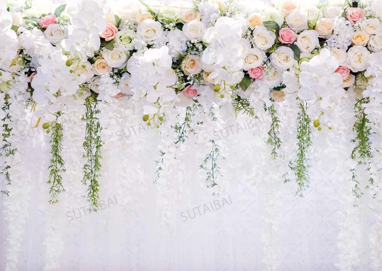 Wedding Party Flowers Decor White Pink Rose Photography Backdrops Personalized Photographic Backgrounds for Photo Studio Shoot
Wedding Party Flowers Decor White Pink Rose Photography Backdrops Personalized Photographic Backgrounds for Photo Studio Shoot