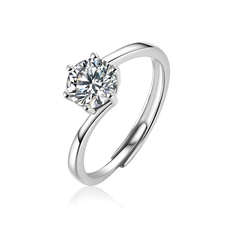 Moissanite ring luxury design wedding engagement anniversary 1 card 2 card D color ring gift for woman
Moissanite ring luxury design wedding engagement anniversary 1 card 2 card D color ring gift for woman