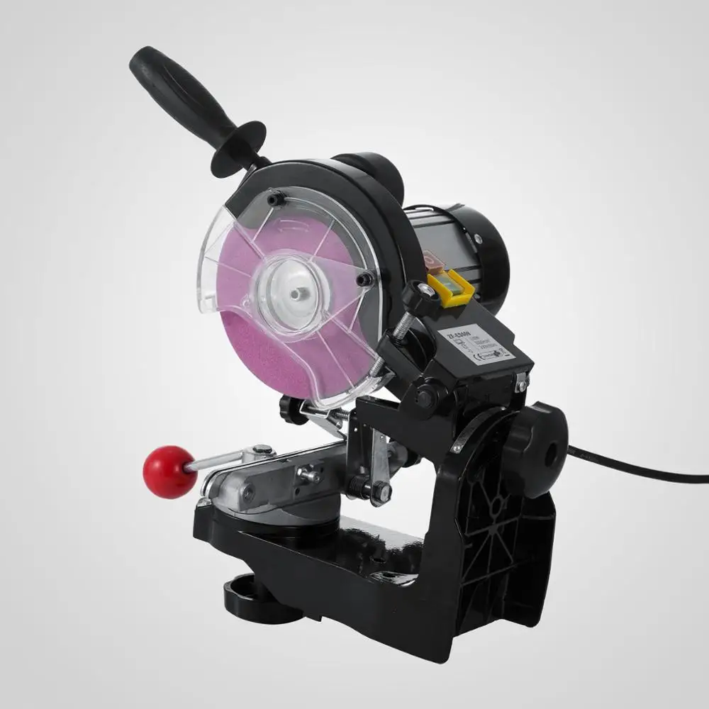 Electric Chainsaw Bench Grinder Sharpener Comes with 1/8" 3/16" Wheels Adjustable Angle Loosening Knob Sturdycast Aluminum
Electric Chainsaw Bench Grinder Sharpener Comes with 1/8" 3/16" Wheels Adjustable Angle Loosening Knob Sturdycast Aluminum
