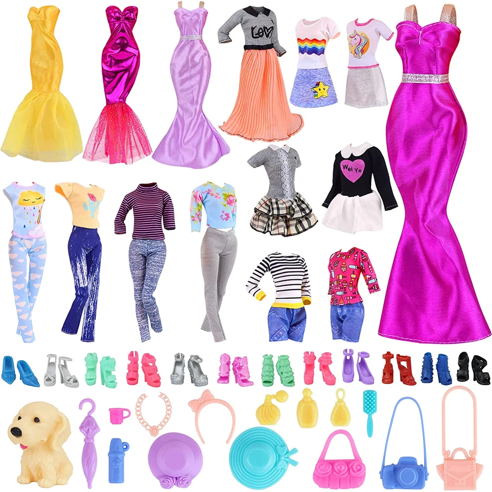 30cm Barbies Clothes Princess Dress Casual Fashion Two-piece Clothing Handmade Accessories for BJD,Blythe Doll,Children's Toys
30cm Barbies Clothes Princess Dress Casual Fashion Two-piece Clothing Handmade Accessories for BJD,Blythe Doll,Children's Toys