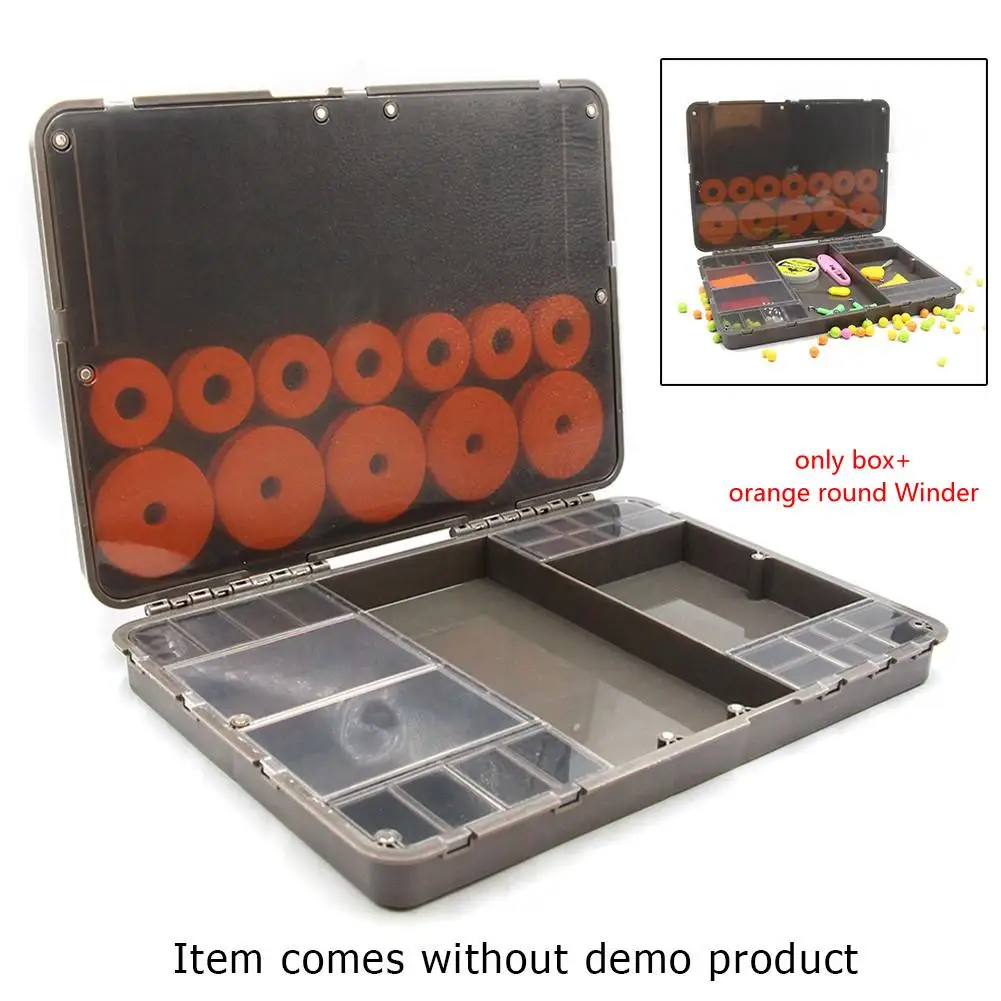 1PC ABS Carp Fishing Winder Tackle Storage Boxes Terminal Tackle System For Swivel Hook Accessory With line wind
1PC ABS Carp Fishing Winder Tackle Storage Boxes Terminal Tackle System For Swivel Hook Accessory With line wind