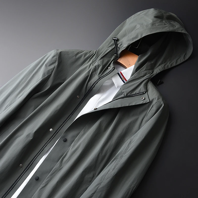 Blended Man Cotton Luxury Md-long Hooded Mens Jackets And Coats Spring Autumn Windcheater Slim Fit Men Trench 4XL
Blended Man Cotton Luxury Md-long Hooded Mens Jackets And Coats Spring Autumn Windcheater Slim Fit Men Trench 4XL