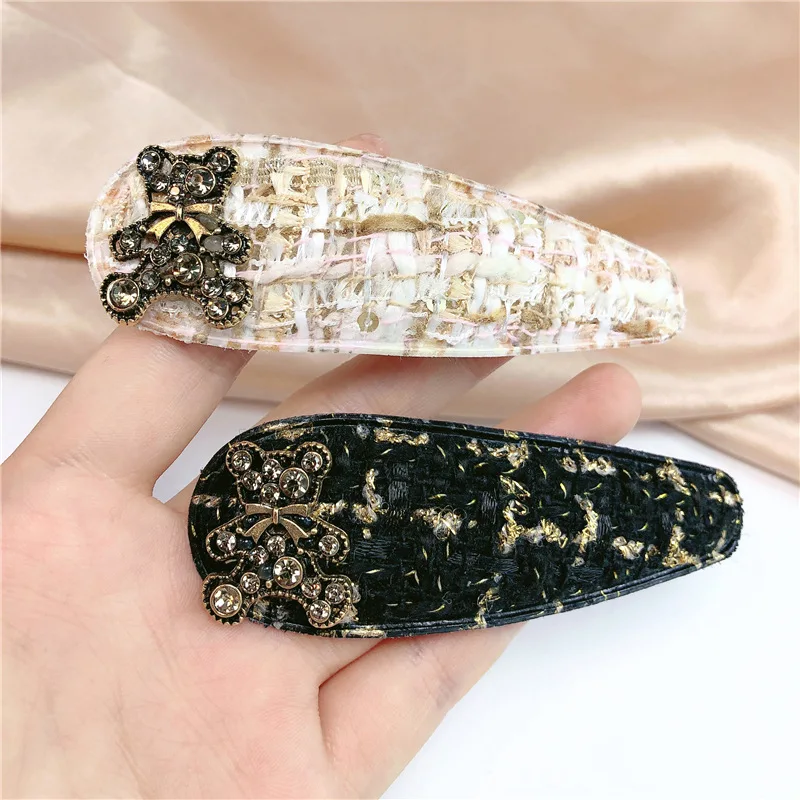 2pc Lovely Bear BB Hair Clips for Women Hairpin Crab Headband for Girls Korean Hair Accessories Headwear Ornament Wholesale
2pc Lovely Bear BB Hair Clips for Women Hairpin Crab Headband for Girls Korean Hair Accessories Headwear Ornament Wholesale