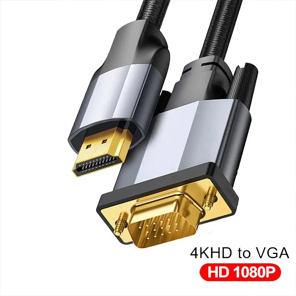 Адаптер-переходник из алюминиевого сплава с HDMI-совместимым для VGA Full System
Адаптер-переходник из алюминиевого сплава с HDMI-совместимым для VGA Full System