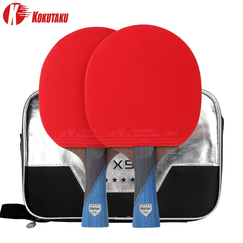 2 Sticks Of Table Tennis Rackets High Elastic Sponge Anticorrosive Handle Ping Pong Racket Beginner Set Professional Training
2 Sticks Of Table Tennis Rackets High Elastic Sponge Anticorrosive Handle Ping Pong Racket Beginner Set Professional Training
