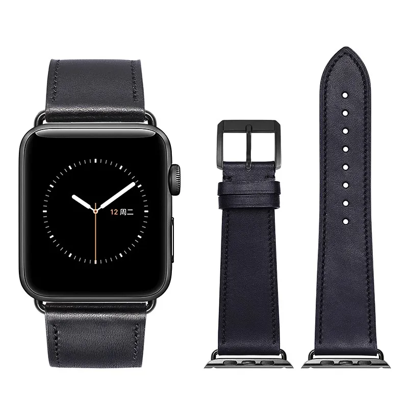 100% Genuine Leather Strap for Apple Watch Band 44mm 40mm 38mm 42mm IWatch Bracelet Watch Band for Applewatch Series 5 4 3 Se 6
100% Genuine Leather Strap for Apple Watch Band 44mm 40mm 38mm 42mm IWatch Bracelet Watch Band for Applewatch Series 5 4 3 Se 6