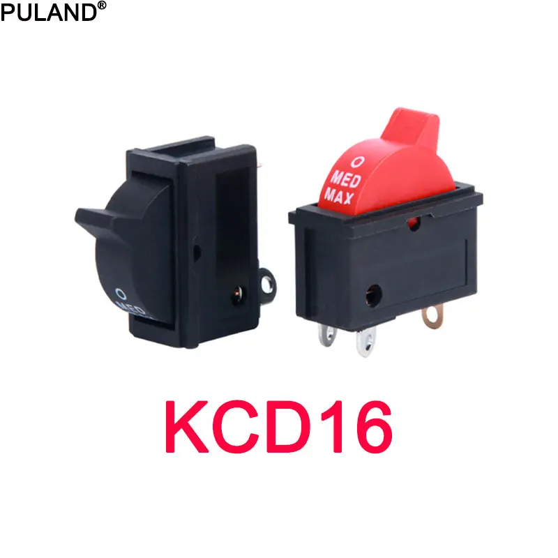 1 Pcs KCD16 Wind Speed Control Button Rocker Switch 3 Positions 3Pin SPDT Switch For Hair dryer 10A 250V Black Red
1 Pcs KCD16 Wind Speed Control Button Rocker Switch 3 Positions 3Pin SPDT Switch For Hair dryer 10A 250V Black Red
