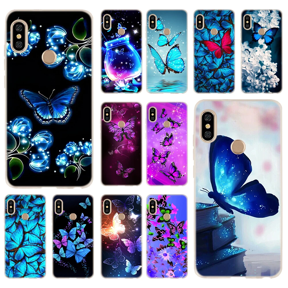 Мягкая термополиуретановая крышка чехол для Coque Xiaomi Redmi 4X 4A 6A 7a Y3 K20 5 Plus Note 8 iPhone 7 6