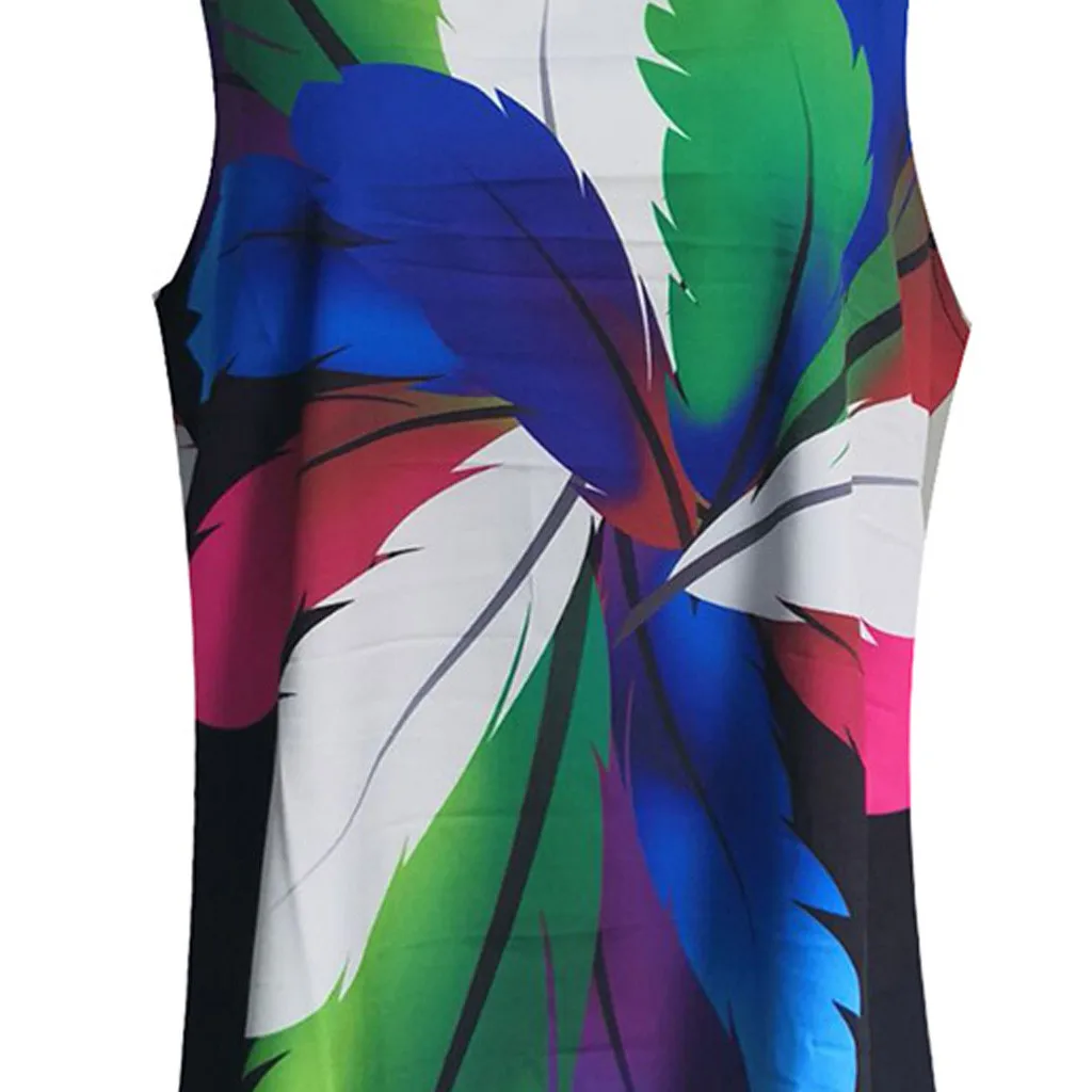 Boho Dress Women Vintage Summer Sleeveless Beach Printed Short Mini Dress Casual Loose Sexy Dresses Vestidos Robe
Boho Dress Women Vintage Summer Sleeveless Beach Printed Short Mini Dress Casual Loose Sexy Dresses Vestidos Robe