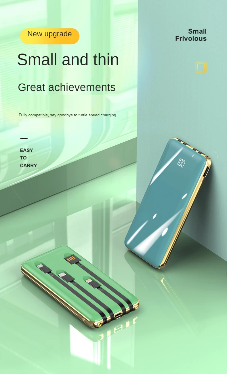 Quick charger mobile power supply 10000 mah, 20000 mah external samsung mobile battery is suitable for the millet iPhone series
Quick charger mobile power supply 10000 mah, 20000 mah external samsung mobile battery is suitable for the millet iPhone series