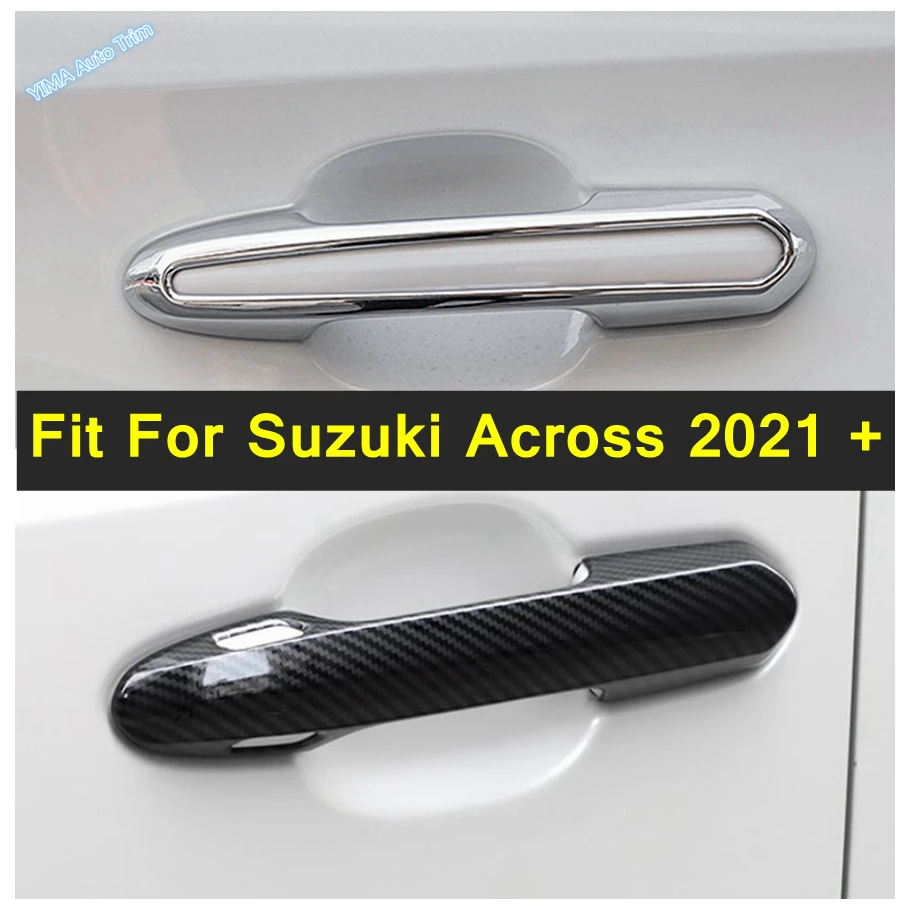 Outside Door Handles Catch Cap Cover Case Trim Fit For Suzuki Across 2021 Shiny / Carbon Fiber Look Car Exterior Accessories
Outside Door Handles Catch Cap Cover Case Trim Fit For Suzuki Across 2021 Shiny / Carbon Fiber Look Car Exterior Accessories