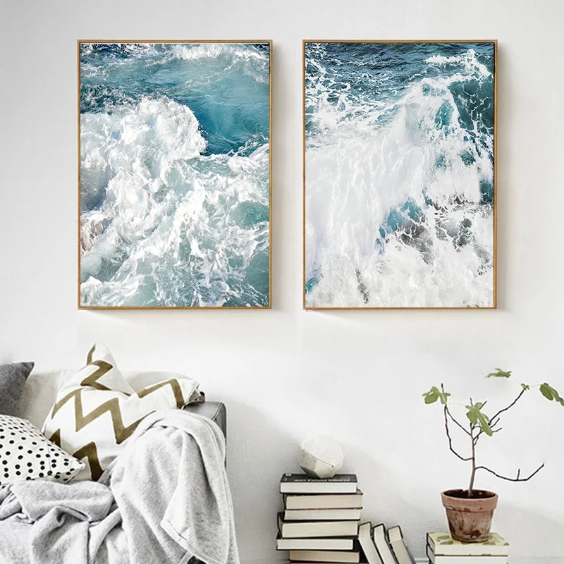 Waves Landscape Canvas Painting Posters and Prints Home Nordic Decoration Living Room Wall Art Pictures Frameless Paintings
Waves Landscape Canvas Painting Posters and Prints Home Nordic Decoration Living Room Wall Art Pictures Frameless Paintings