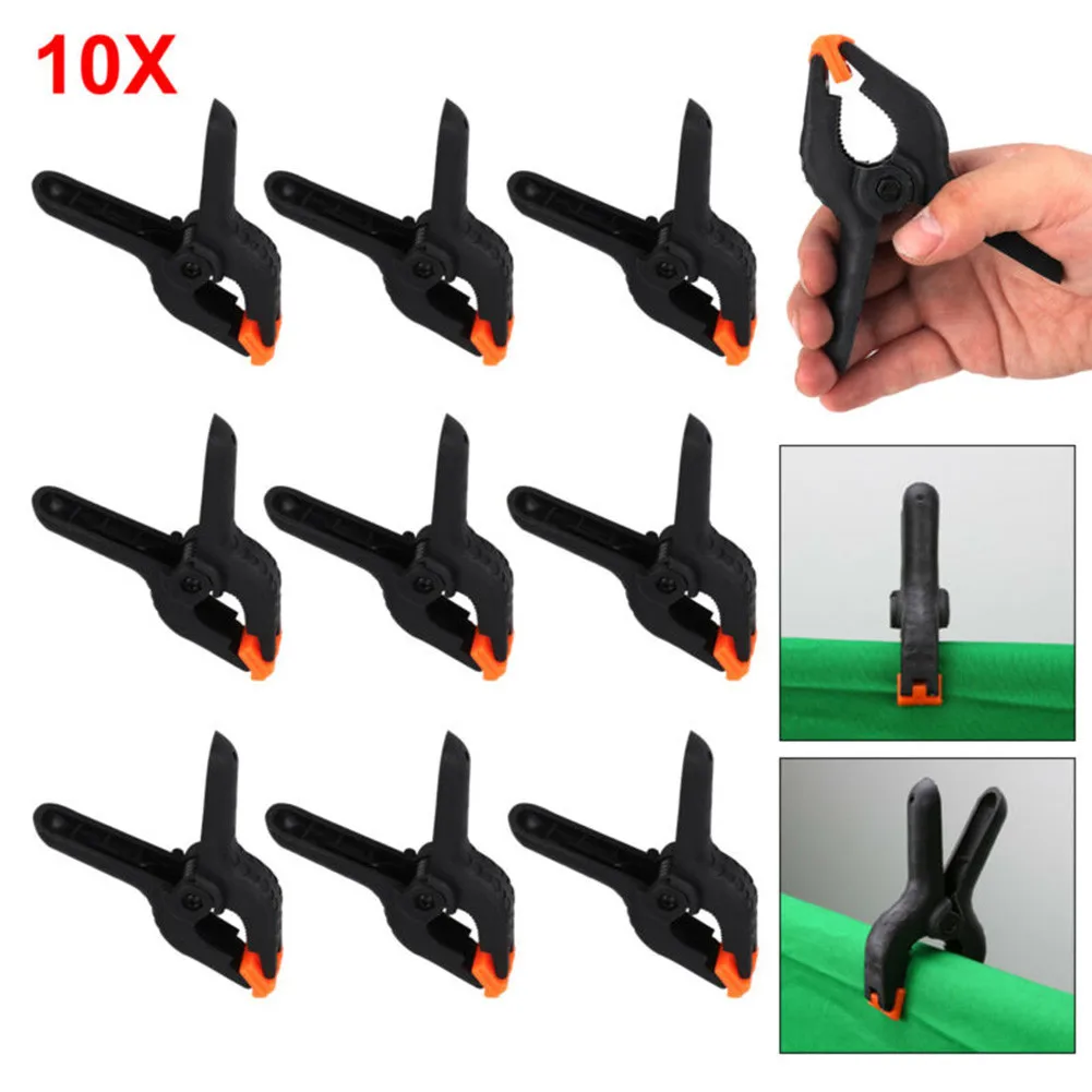 10pcs Set 4inch Plastic Spring Clamps Craft Woodworking Grip Cramps DIY Tools Home Graden Accessories
10pcs Set 4inch Plastic Spring Clamps Craft Woodworking Grip Cramps DIY Tools Home Graden Accessories