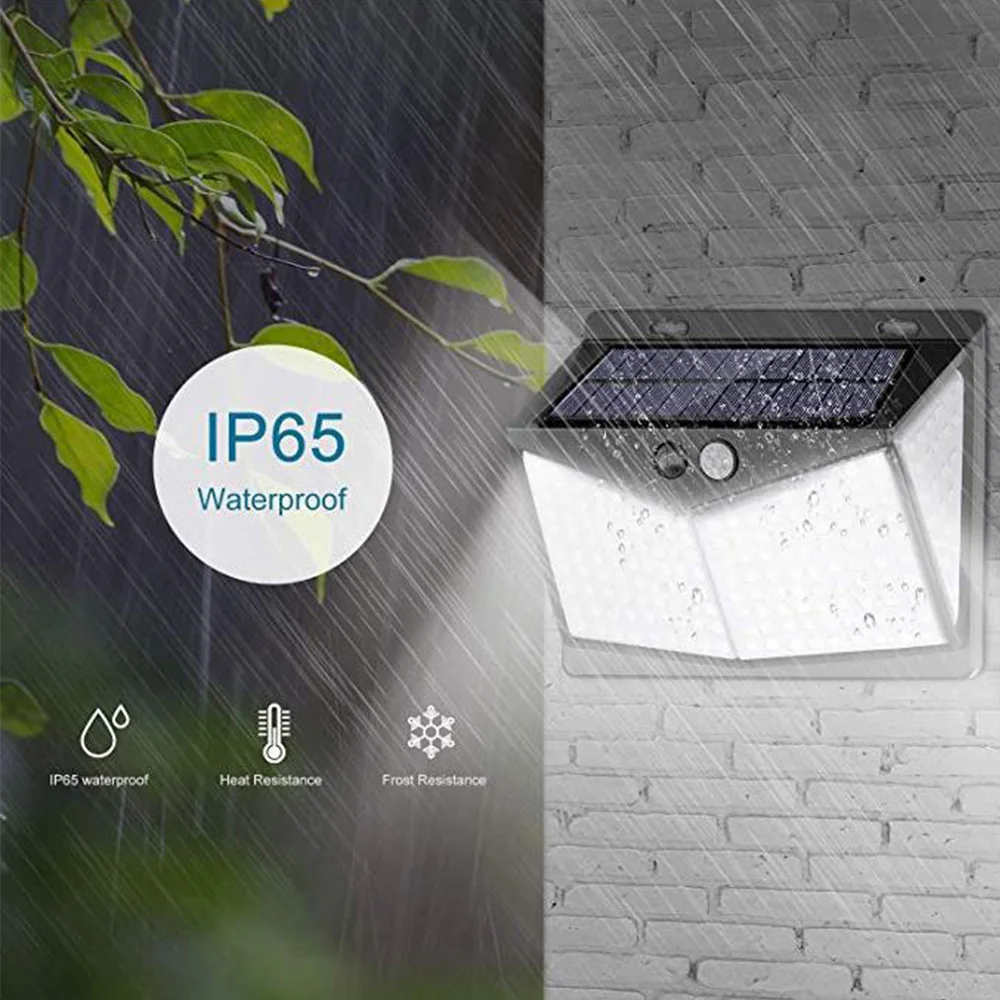 208 LED Solar Light Outdoor Solar Lamp Powered Sunlight Waterproof PIR Motion Sensor Street Light For Garden Decoration
208 LED Solar Light Outdoor Solar Lamp Powered Sunlight Waterproof PIR Motion Sensor Street Light For Garden Decoration