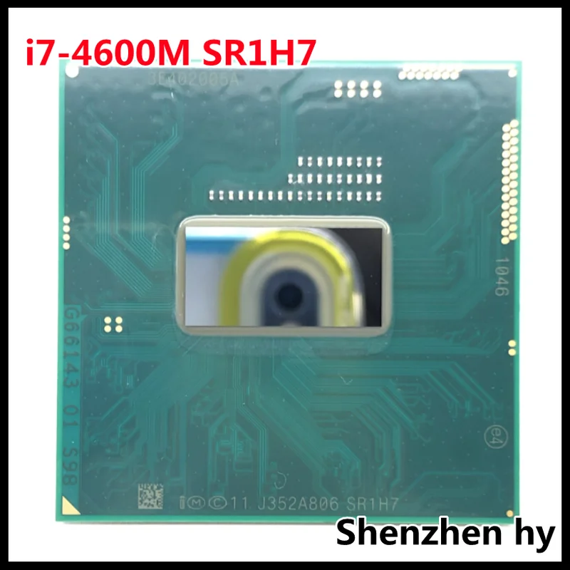 i7-4600M i7 4600M SR1H7 2.9 GHz Dual Core Quad Thread Processor 4M 37W Socket G3 / rPGA946B
i7-4600M i7 4600M SR1H7 2.9 GHz Dual Core Quad Thread Processor 4M 37W Socket G3 / rPGA946B