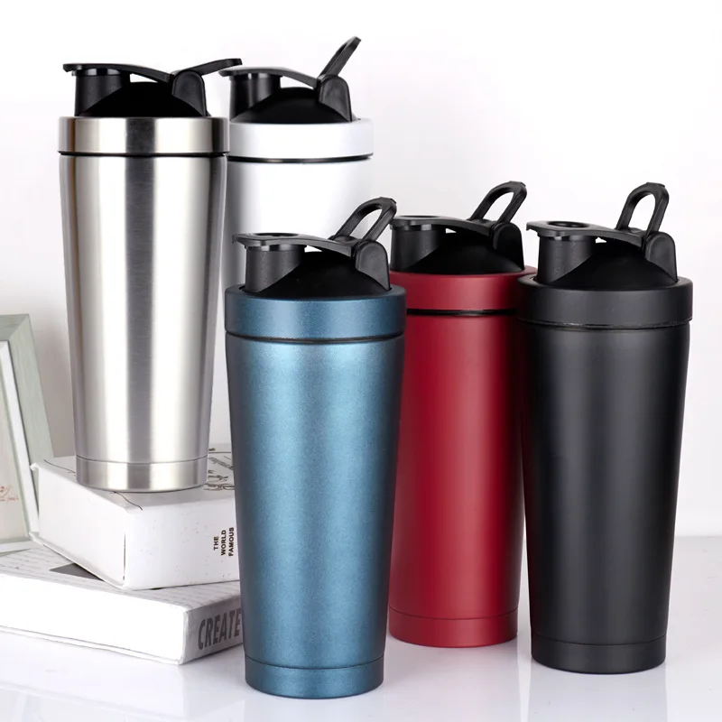 Stainless Steel Protein Shaker Bottle Stainless Steel Sports Water Bottle Shaker Cup Leak Proof 750Ml
Stainless Steel Protein Shaker Bottle Stainless Steel Sports Water Bottle Shaker Cup Leak Proof 750Ml