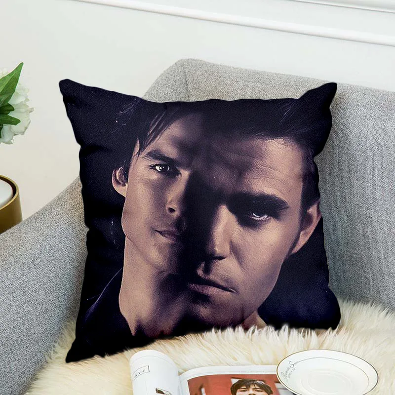 

the Vampire Diaries Pillow Case Polyester 3d all ove printed Decorative Pillowcases Throw Pillow Cover style-4