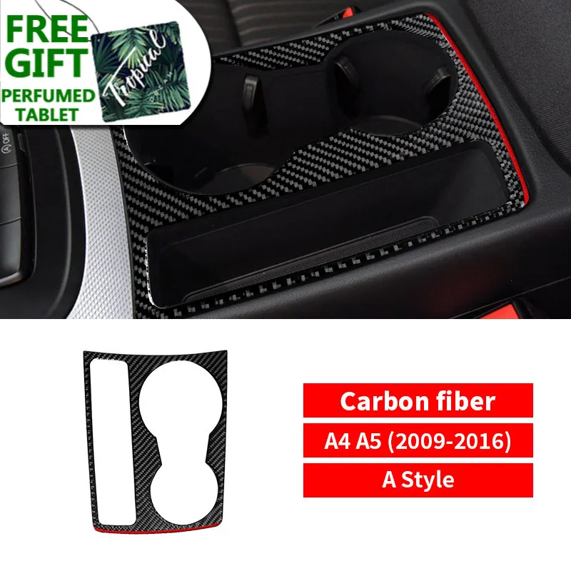 Внутренний держатель стакана для воды из углеродного волокна, декоративная наклейка для автомобиля, S-элемент, отделка крышки для Audi A4 A5 ... 
Внутренний держатель стакана для воды из углеродного волокна, декоративная наклейка для автомобиля, S-элемент, отделка крышки для Audi A4 A5 ...