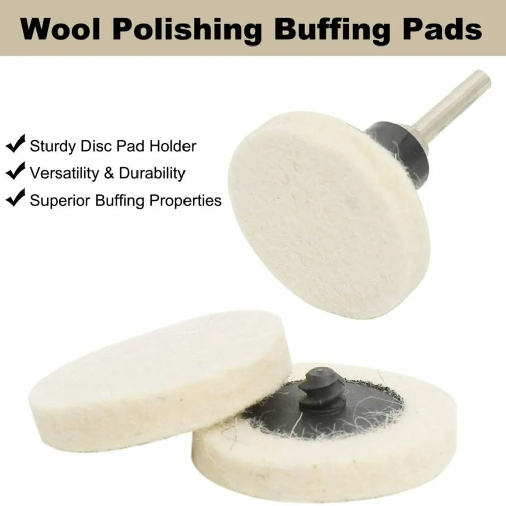 10pcs 2inch Wool Disc Polishing Buffing Pads Wool Felt Wheel Polishing Wheel Car Paint Maintenance Grinding Wheel Sanding Disc
10pcs 2inch Wool Disc Polishing Buffing Pads Wool Felt Wheel Polishing Wheel Car Paint Maintenance Grinding Wheel Sanding Disc