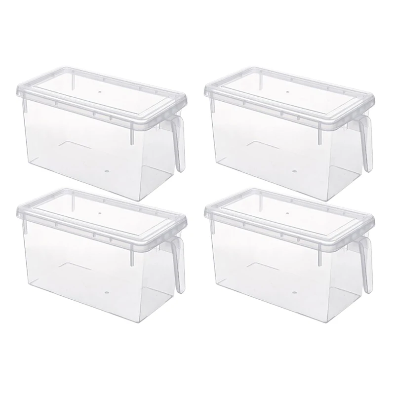 4PCS Kitchen Transparent Storage Box Sealed Jar Grains Beans Storage Organizer Food Containers Refrigerator Storage Box
4PCS Kitchen Transparent Storage Box Sealed Jar Grains Beans Storage Organizer Food Containers Refrigerator Storage Box