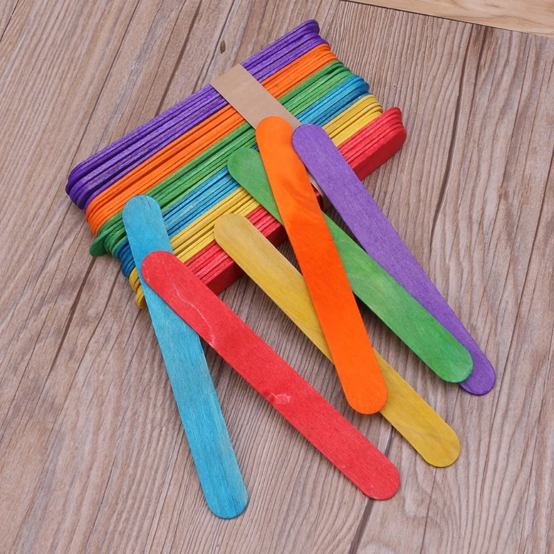 50Pcs Colorful Wooden Stir Sticks Resin Mix Sticks Disposable Mixing Resin Liquid Paint Epoxy Stirring Rods DIY Crafts
50Pcs Colorful Wooden Stir Sticks Resin Mix Sticks Disposable Mixing Resin Liquid Paint Epoxy Stirring Rods DIY Crafts
