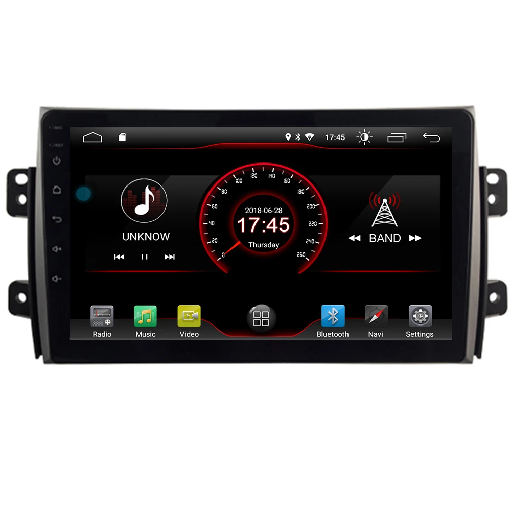 9 "2.5D автомобильный DVD мультимедийный плеер для Suzuki SX4 2006 2008 2009 2010 2011 2012 Android 10