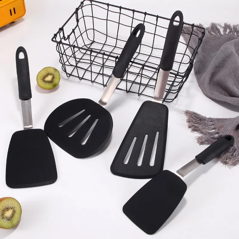 Silicone Spatula Heat-Resistant Pastry Cutters Baking Cake Cooking Dough Scraper Fondant Spatulas Baking Kitchenware Tools
Silicone Spatula Heat-Resistant Pastry Cutters Baking Cake Cooking Dough Scraper Fondant Spatulas Baking Kitchenware Tools