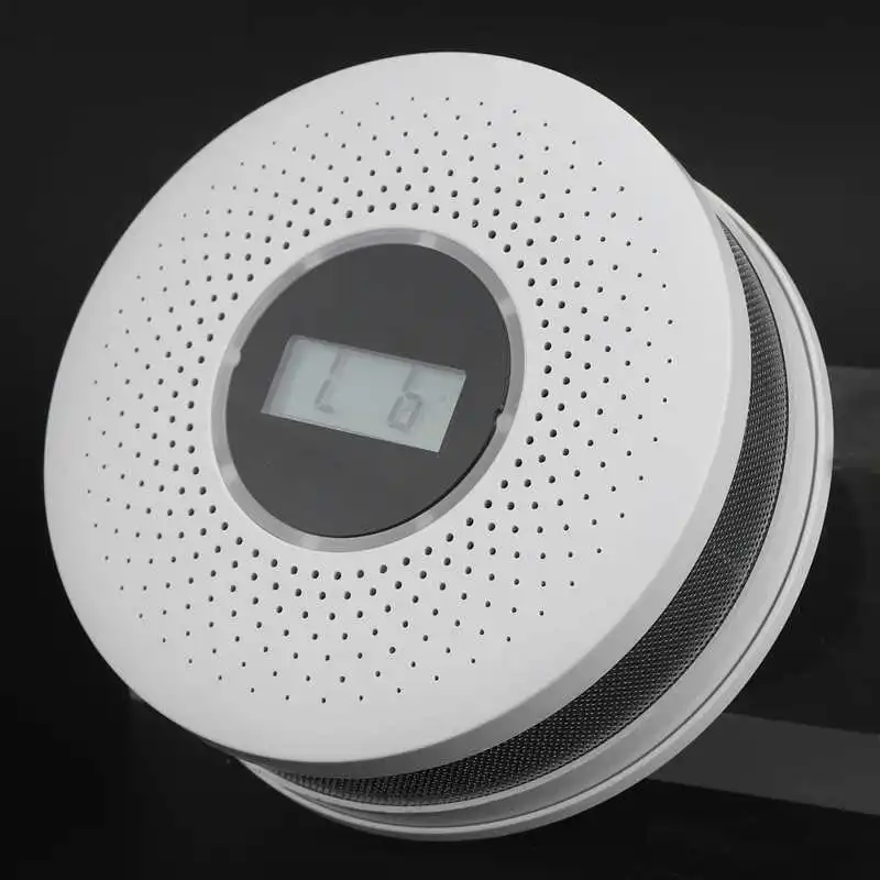 2 in 1 Composite Alert Carbon Monoxide Detector Voice Warn Sensor LCD Smoke Alarm Kitchen Use
2 in 1 Composite Alert Carbon Monoxide Detector Voice Warn Sensor LCD Smoke Alarm Kitchen Use