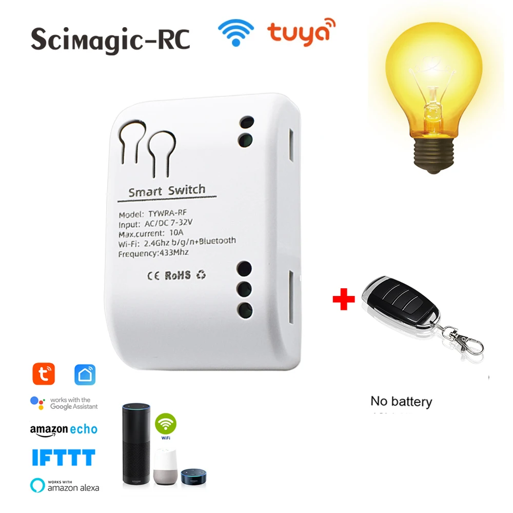 Tuya APP WIFI light control module Living room/room/corridor LED light controller Smart switch module
Tuya APP WIFI light control module Living room/room/corridor LED light controller Smart switch module