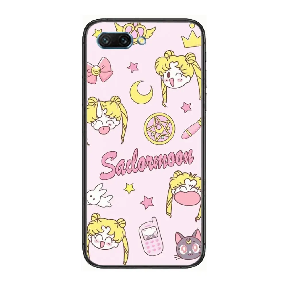 Sailor-Moon cute clear Phone Case For Huawei Honor 10 9 8 7 N Pro Lite A C RU Black Etui Coque Hoesjes comic fashion
Sailor-Moon cute clear Phone Case For Huawei Honor 10 9 8 7 N Pro Lite A C RU Black Etui Coque Hoesjes comic fashion
