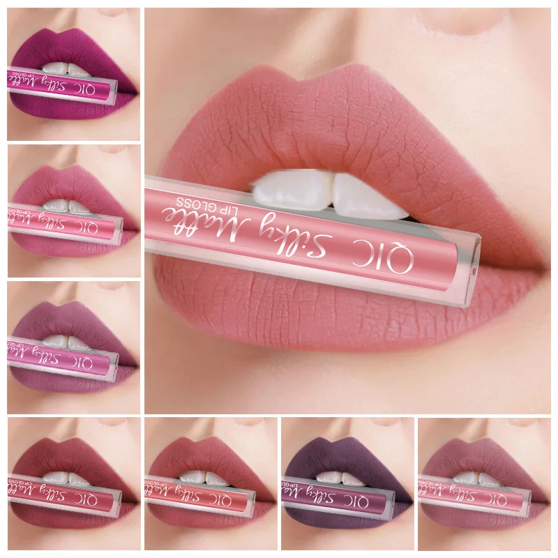 SNOW LADY QIC Matte Lipstick Makeup 24H Long Lasting Lip Gloss Nude Red Pigmented Liquid LipStick Waterproof No Drying Cosmetics
SNOW LADY QIC Matte Lipstick Makeup 24H Long Lasting Lip Gloss Nude Red Pigmented Liquid LipStick Waterproof No Drying Cosmetics
