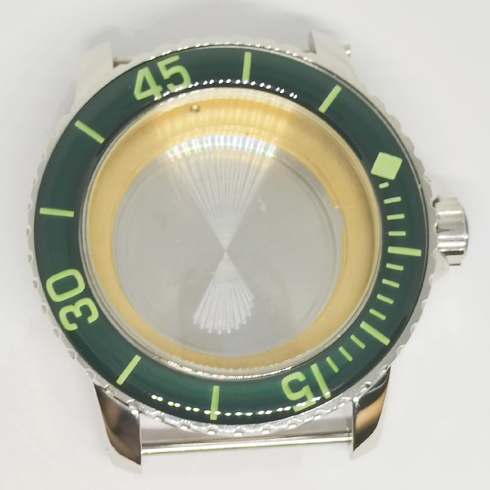 New Watch Part 45MM Cases Stainless Steel Mineral Glass For Miyota8215 8200 Mingzhu2813 Eta2836 NH35 Automatic Movement
New Watch Part 45MM Cases Stainless Steel Mineral Glass For Miyota8215 8200 Mingzhu2813 Eta2836 NH35 Automatic Movement