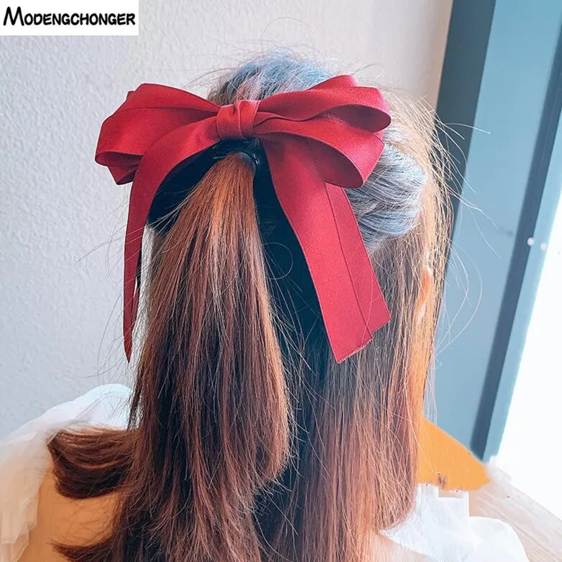 2020 Fashion Flow comb Soft Barrette Bows Chiffon Hair Clips For Women Girls Satin Fashionable Lady Hairpin Hair Accessories
2020 Fashion Flow comb Soft Barrette Bows Chiffon Hair Clips For Women Girls Satin Fashionable Lady Hairpin Hair Accessories