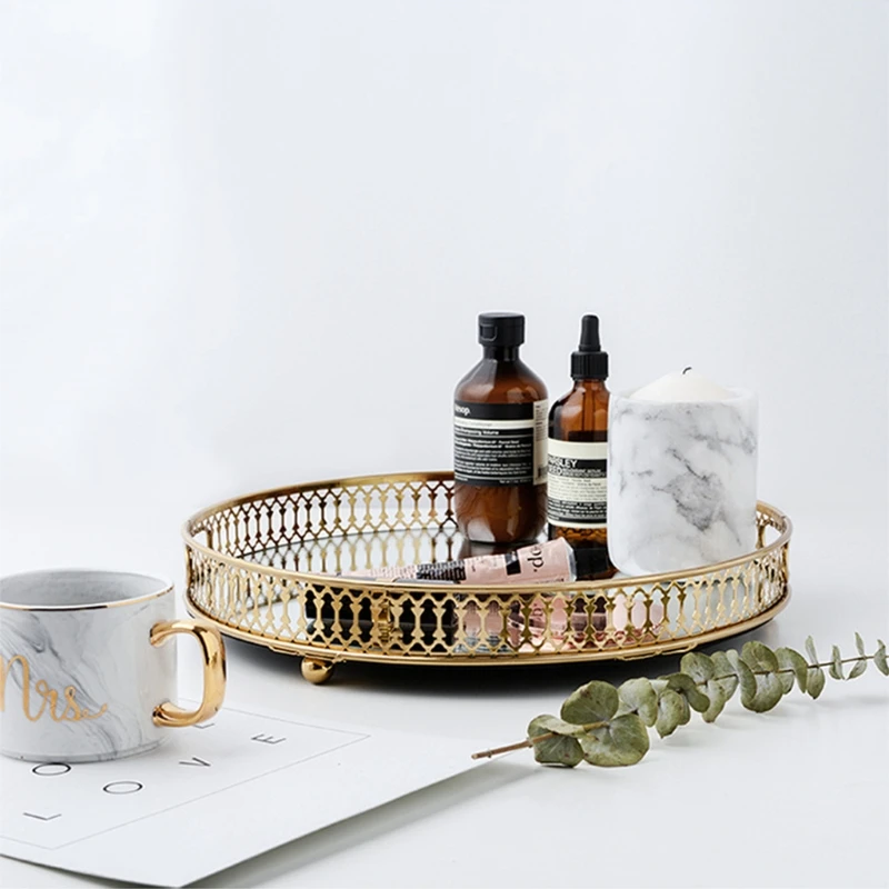 Metal Mirrored Ornate Decorative Tray Dia 32cm, Candle Holder, Wedding Snake Cup 53CB 
Metal Mirrored Ornate Decorative Tray Dia 32cm, Candle Holder, Wedding Snake Cup 53CB